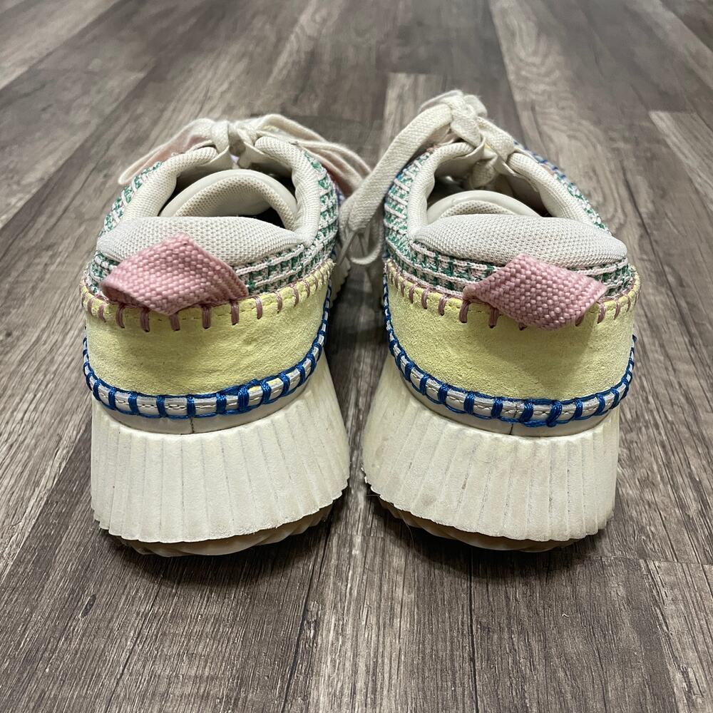 Dolce Vita Confetti Woven Platform Sneakers – Size 8.5 - Picture 5 of 8